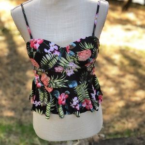 Tankini Swimsuit Top, Medium